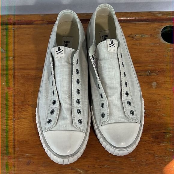 John Varvatos Gray Bootleg Vulcanized Sneakers - Picture 5 of 9